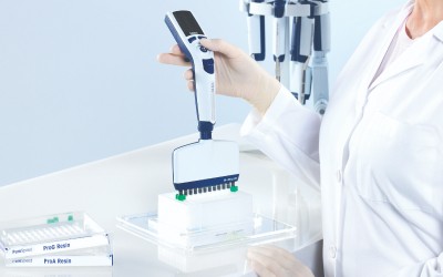 quantitative analysis with a multichannel pipette